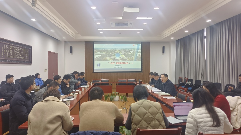 学校召开“十五五”专项规划研讨会